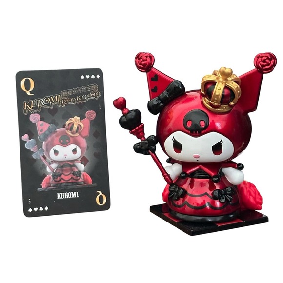 TOPTOY x Sanrio Kuromi Poker Kingdom Series Mini Figure Set of 9 - Picture 3 of 15